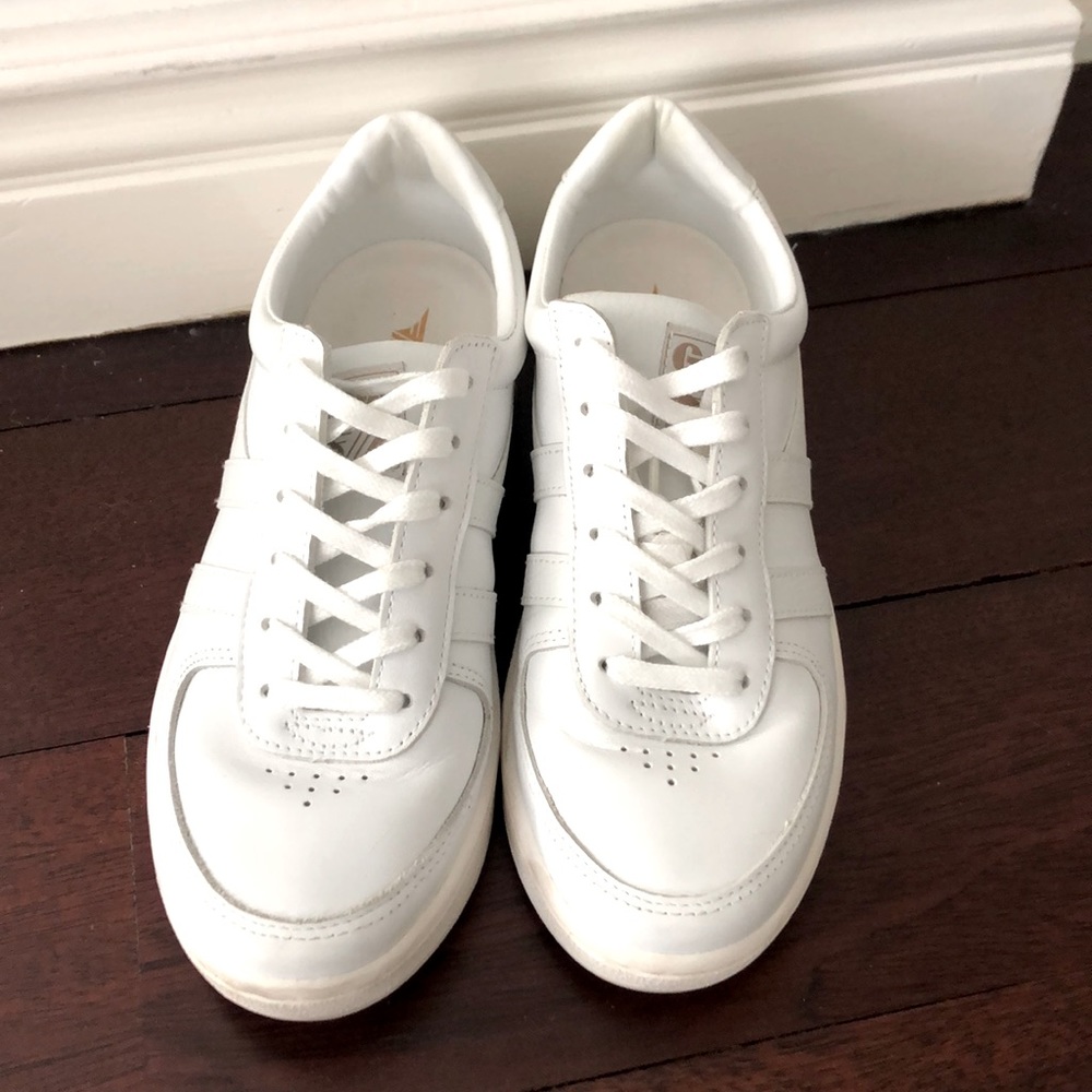 Gola Grandslam Leather Sneaker, White